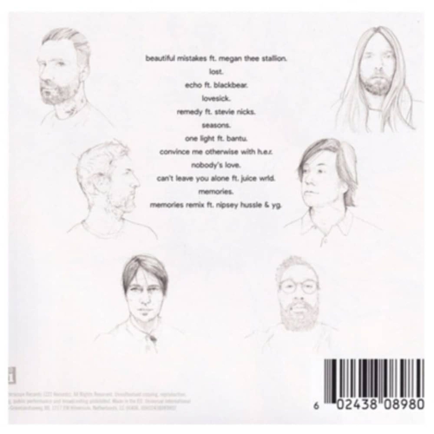 Maroon 5 - Jordi | Cd image number 1.0