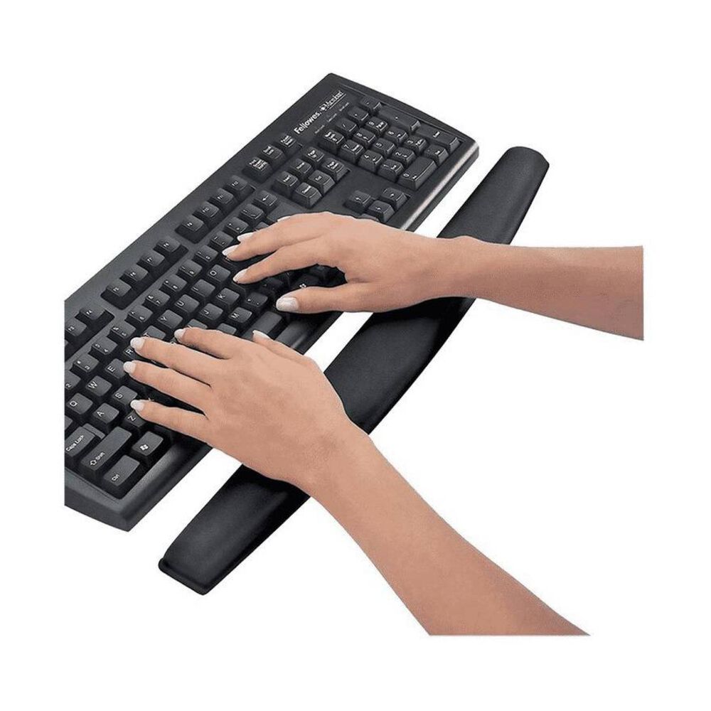 Pad Para Teclado Apoya Muñecas 32x27 Negro image number 1.0