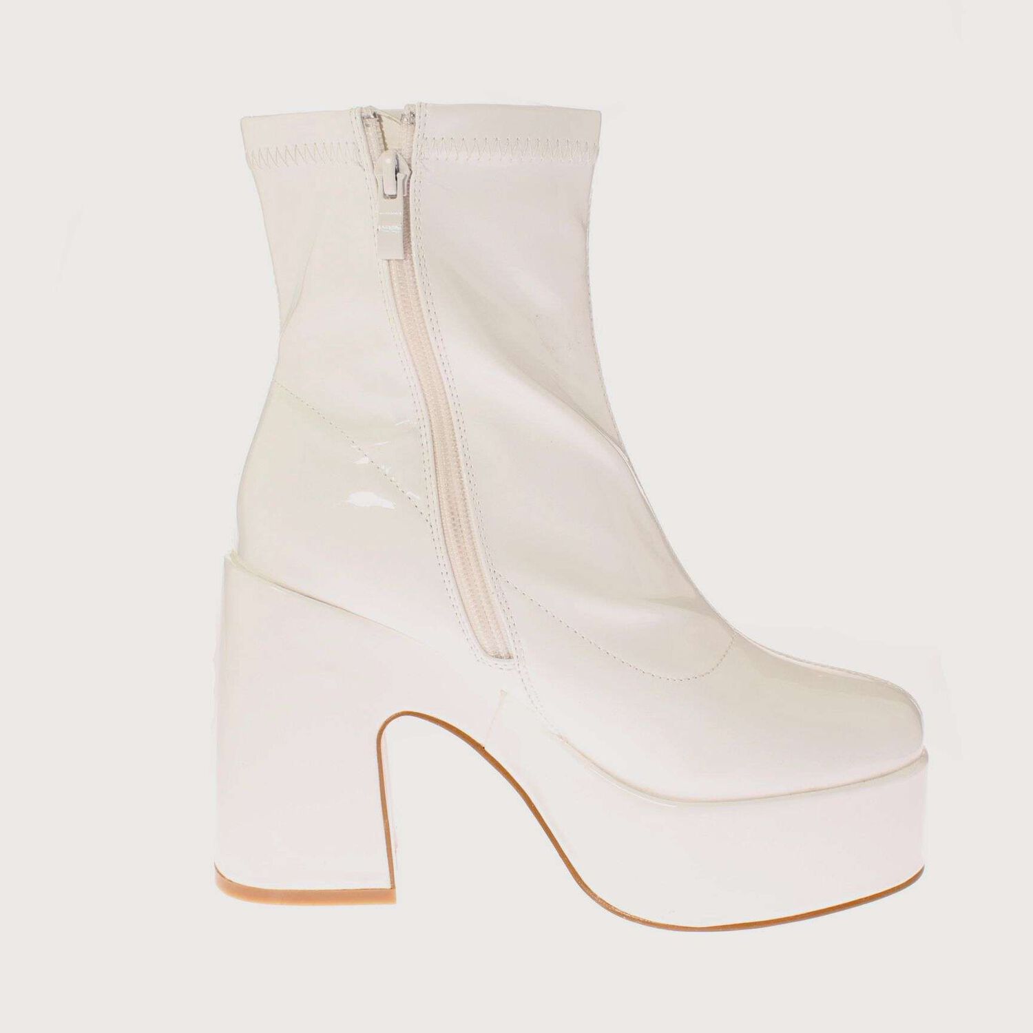 Bota Terraplen Blanco Andarina Art. 506881awhite image number 3.0