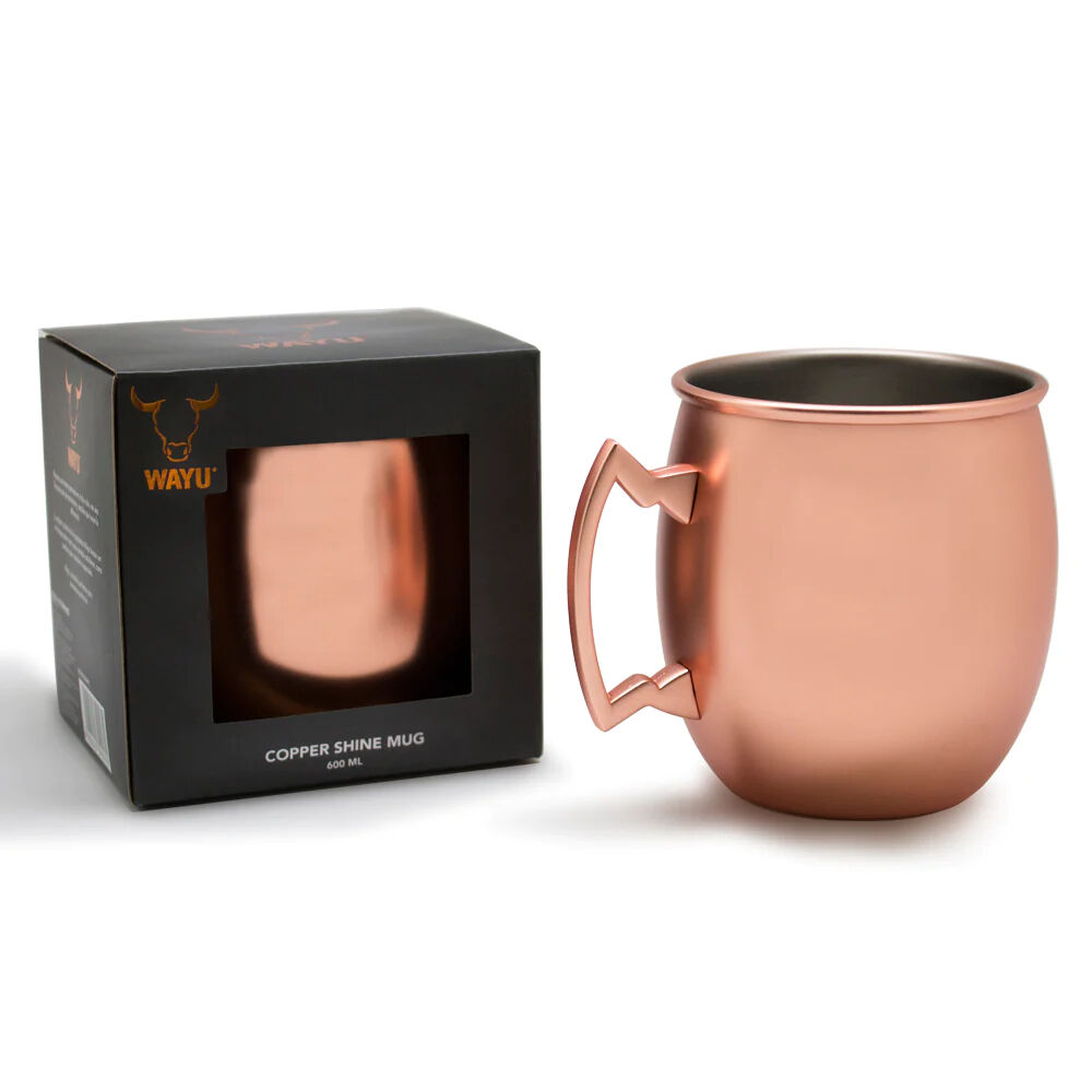 Jarro Moscow Mule Copper Mug Shine 600 Ml Wayu Bar image number 4.0