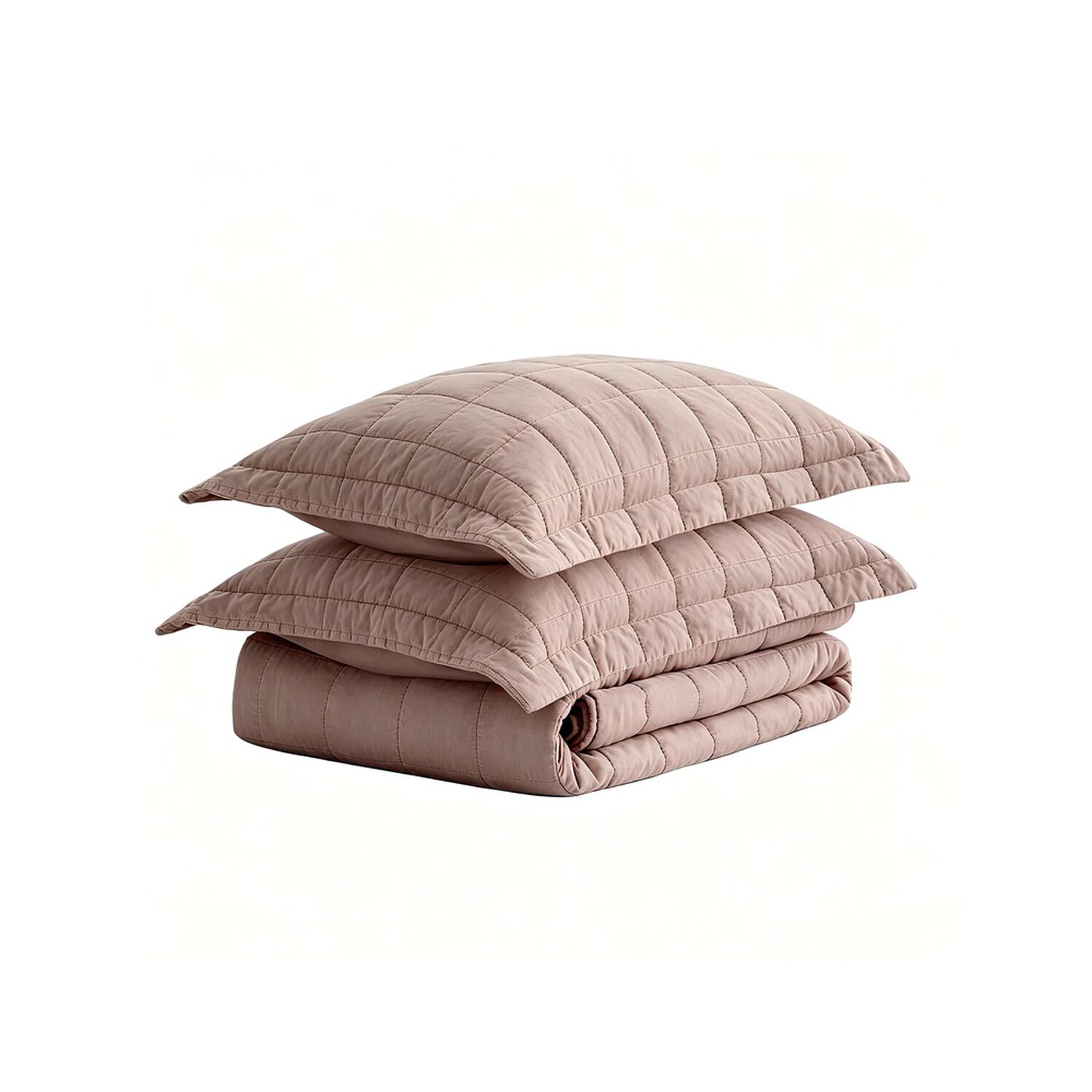 Quilt Andes Stone Wash Rosa 2 Plazas image number 2.0