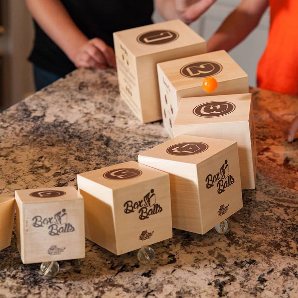 Box N Balls, Juego De Creatividad Fatbrain Toys image number 6.0