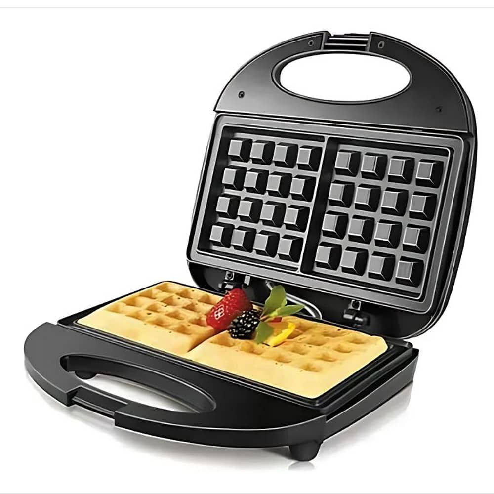 Sandwichera 3 En 1 Multiuso De Desayuno, Tostadas, Waffles image number 2.0