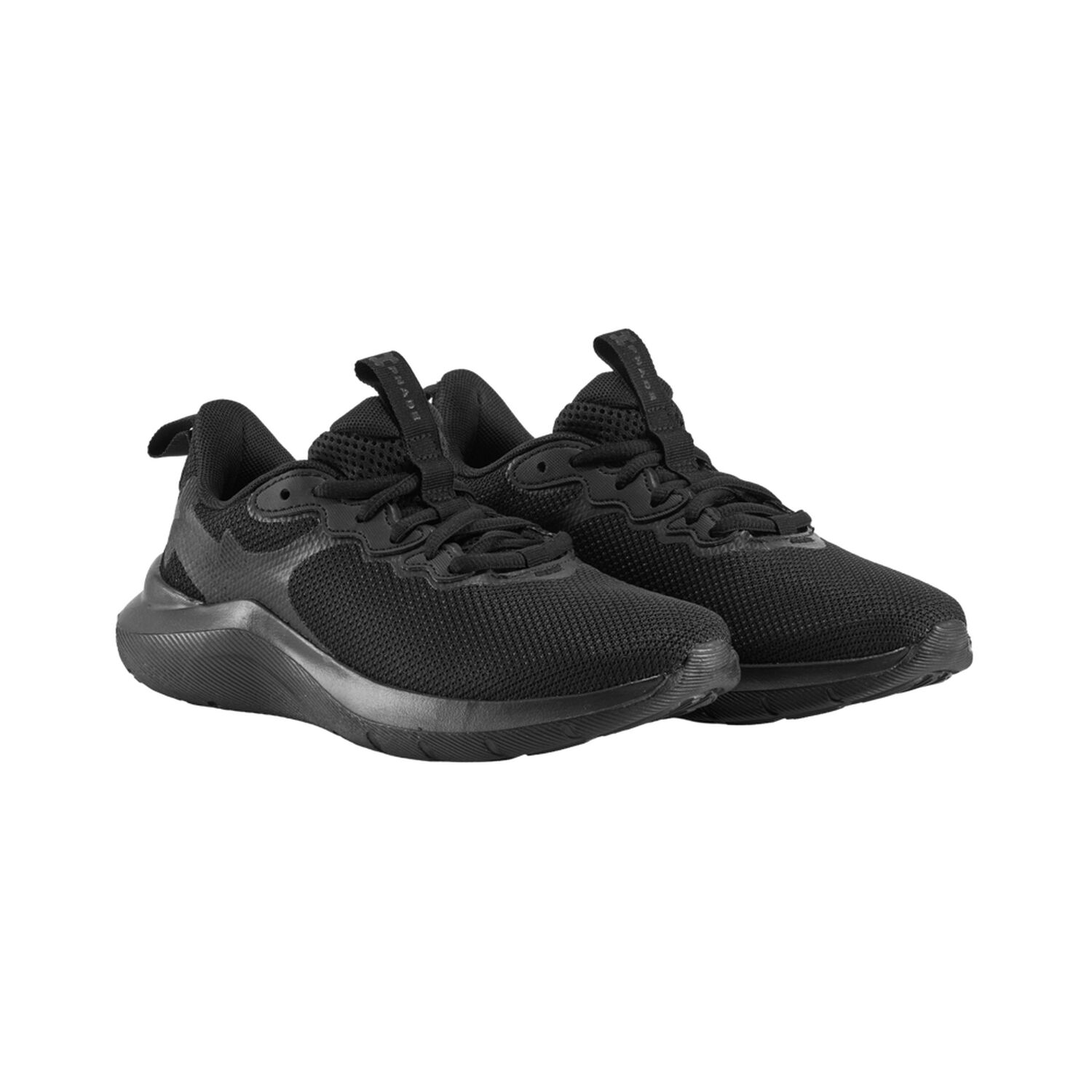 Zapatilla Under Armour W Phade Rn 4 Hombre Negro image number 4.0