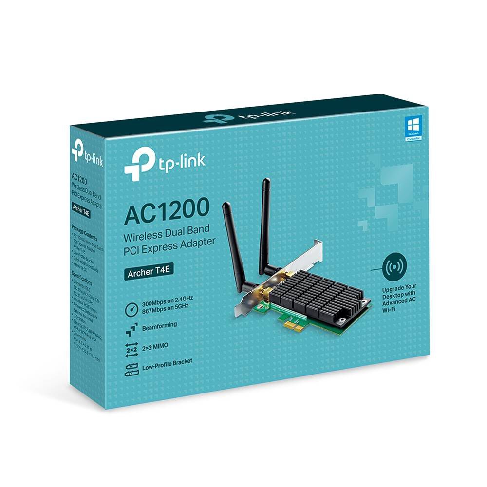 Adaptador Pcie Tp-link Archer T4e - Wi-fi Ac1200, Perfil Bajo, Doble Banda image number 4.0