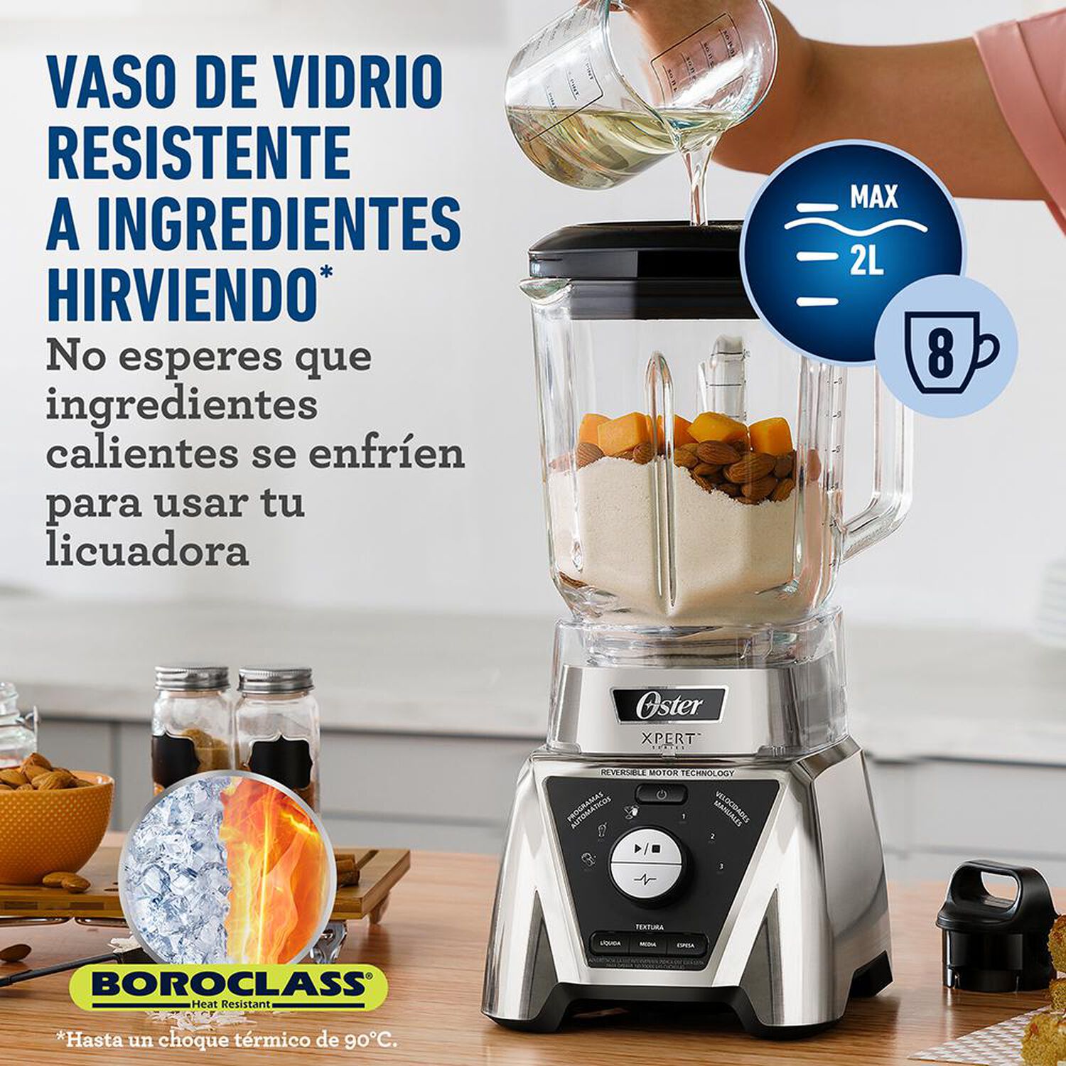 Licuadora Oster BLST3B-CPG-052 / 2 Litros / 1100W image number 4.0