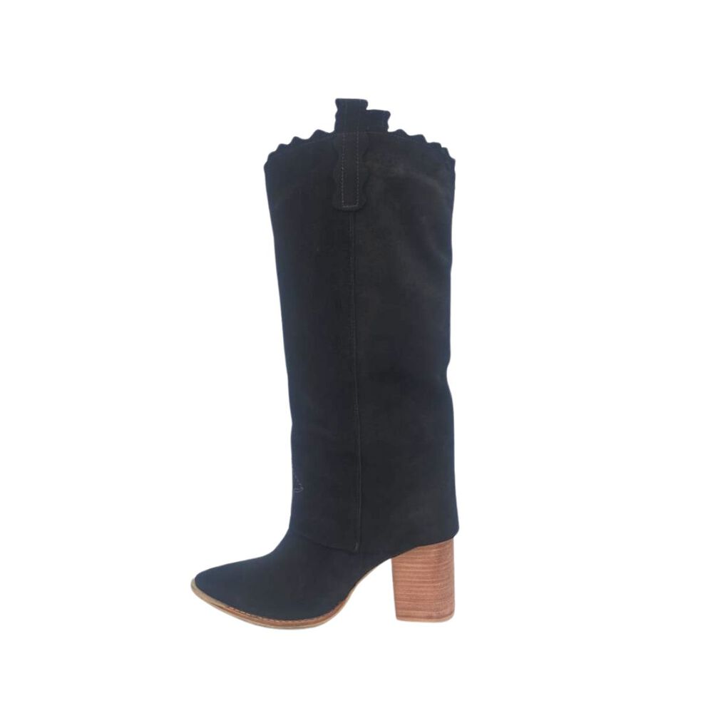 Bota Allyson Negro Pao Pecados image number 2.0