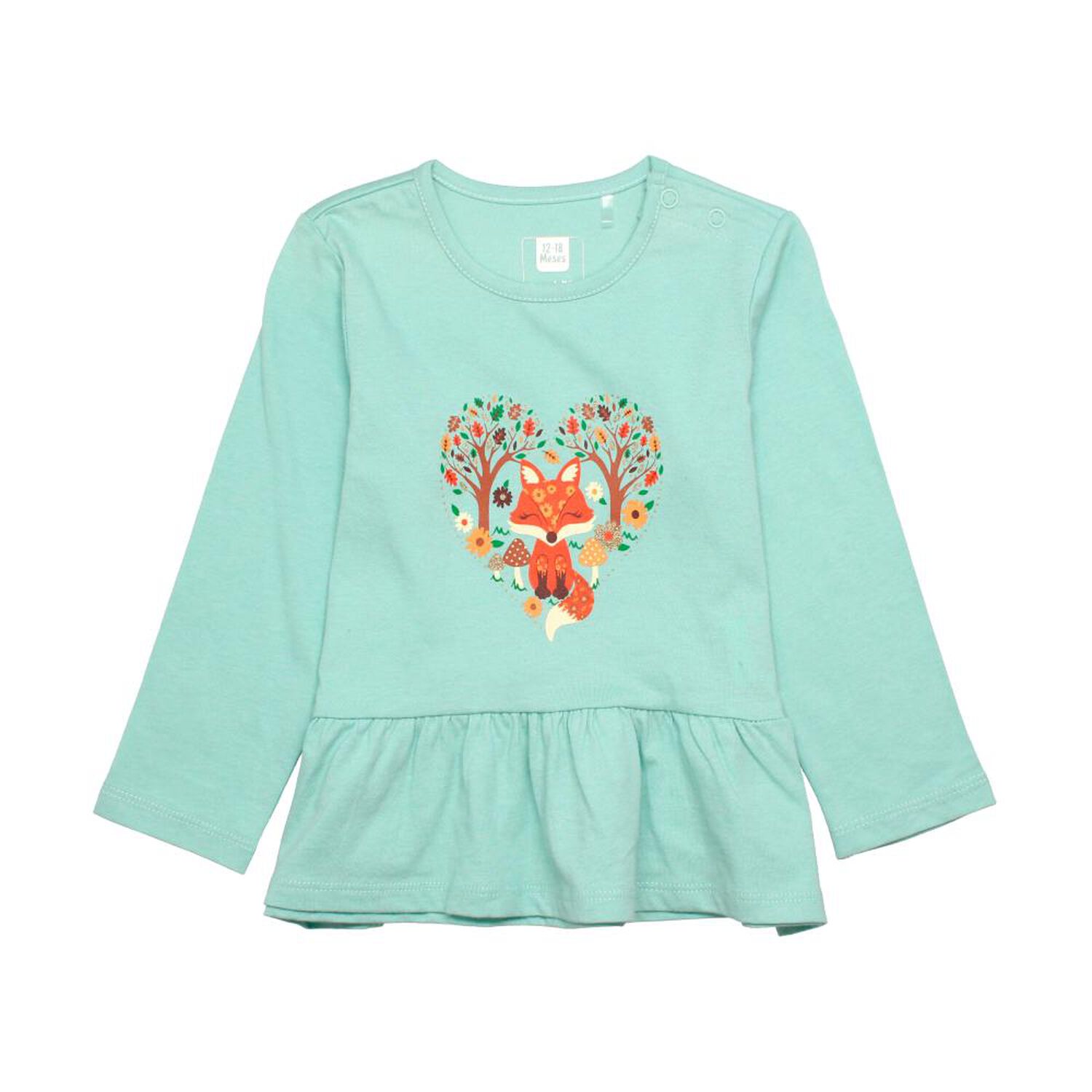 Polera Manga Larga Bebe Ni&ntilde;a Baby image number 0.0