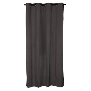 Set 2 Cortinas Bo Microfibra Gris Oscuro