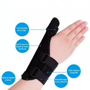 Inmovilizador Fijador De Dedo Pulgar Talla L Izquierda
