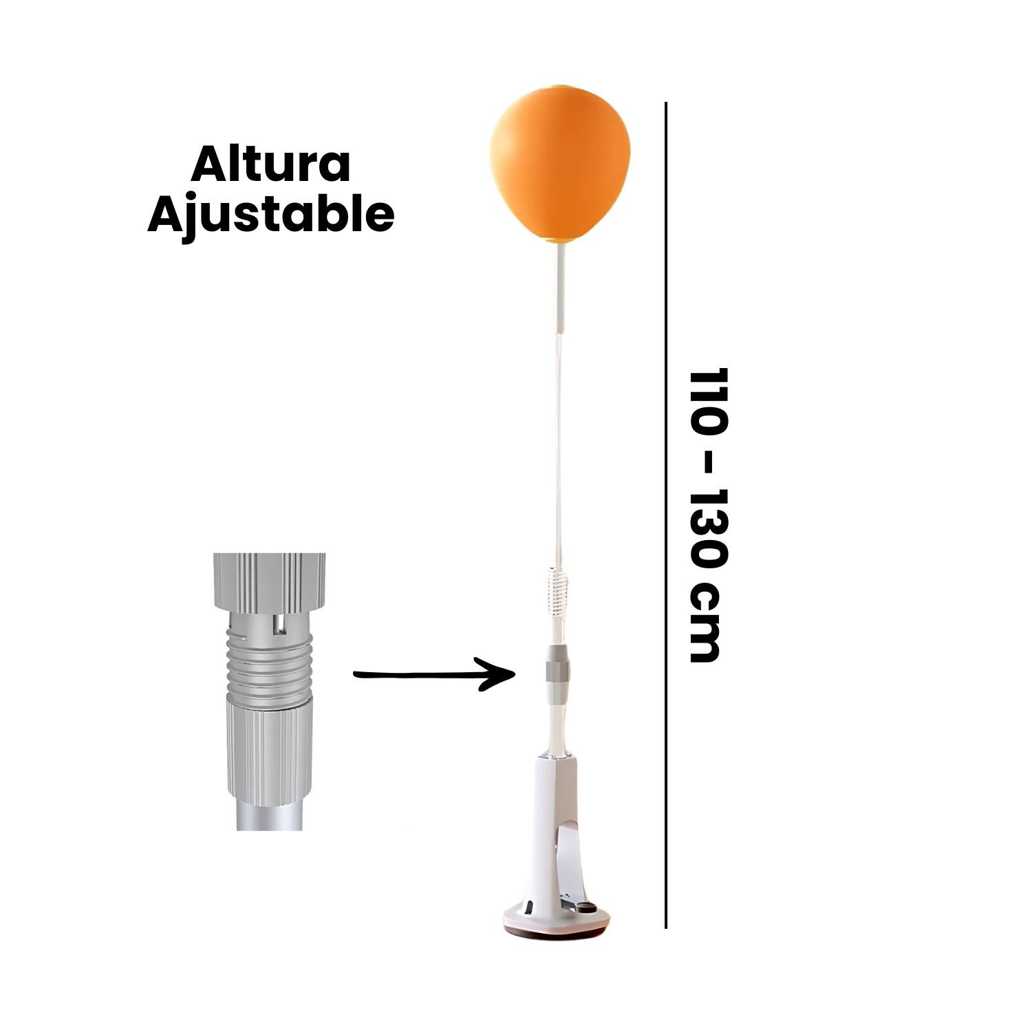 Pelota De Boxeo Con Base Ajustable Entrenamiento Infantil image number 1.0