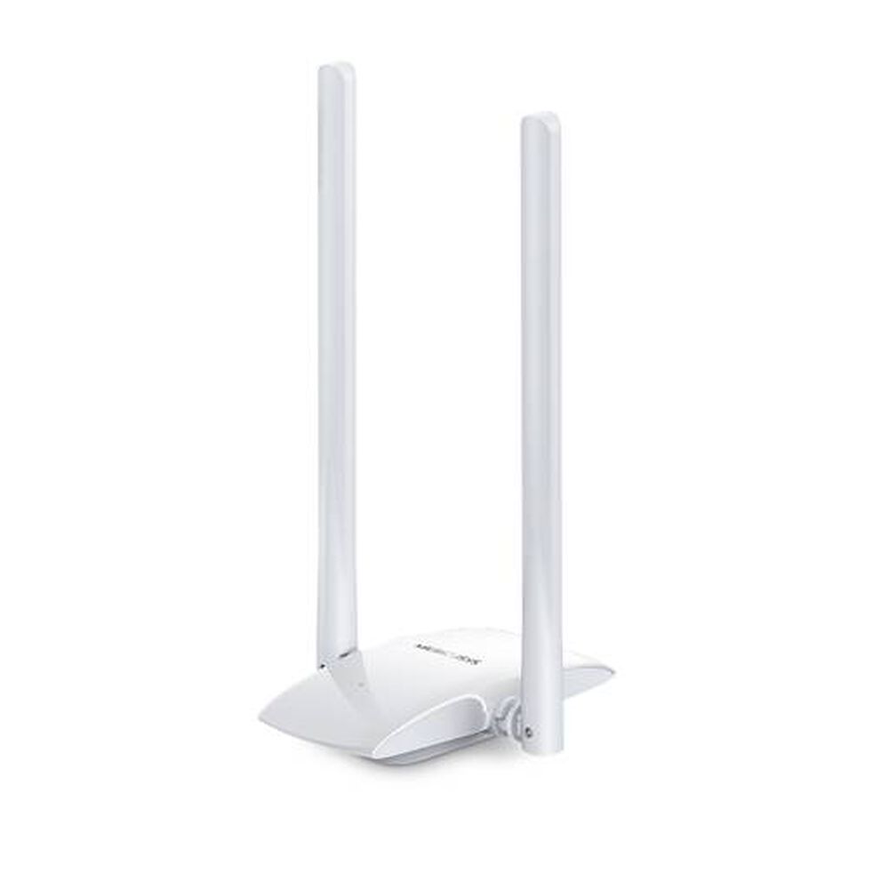Adaptador De Red Wifi Usb Mercusys Mw300uh, 300mbps, Doble Antena, Alta Ganancia 5dbi image number 0.0