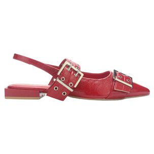 Ballerina Mujer Chalada Slik-1 Rojo Casual