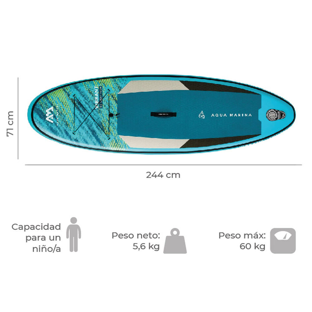 Stand Up Paddle Para Niños / Sup Vibrant / Am 8 Pies image number 1.0