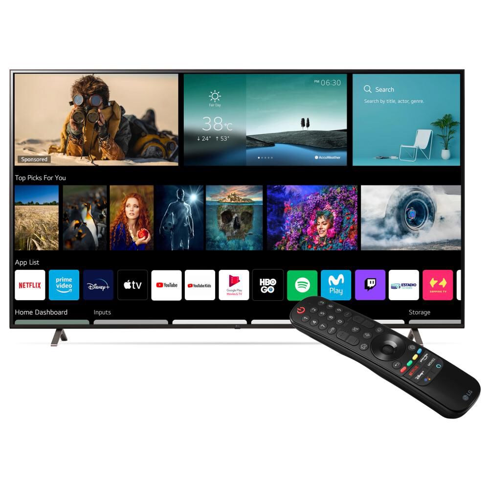 LED LG 86UP8050PSB / 86 " / Ultra HD / 4K / Smart Tv image number 1.0