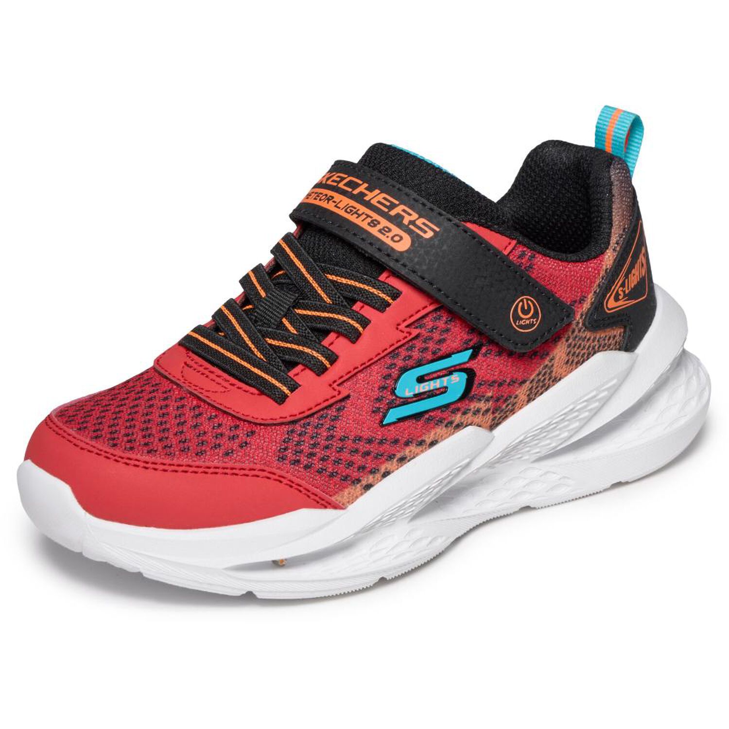 Zapatilla Urbana Ni&ntilde;o Skechers Skechers Meteor-lights 2.0 Rdbk image number 3.0