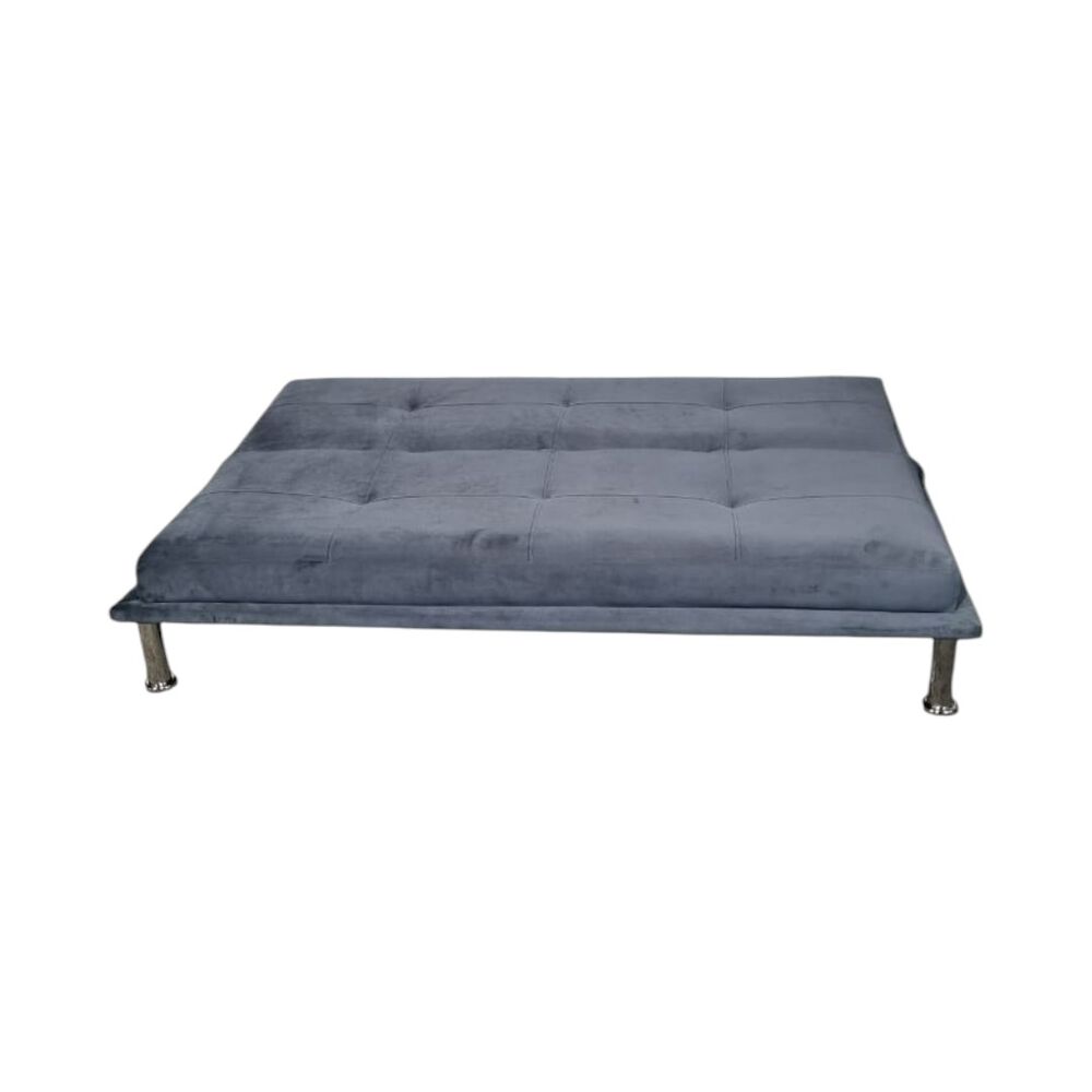 Sofa Cama Felpa Gris Oscuro image number 3.0