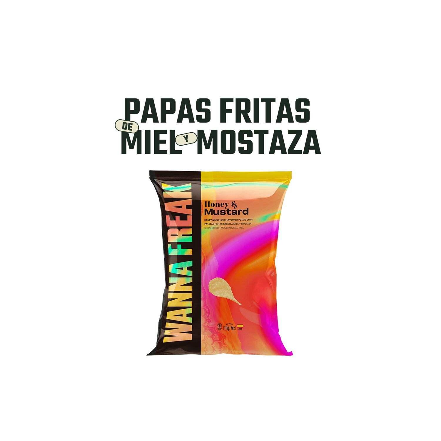 Papas Fritas Mostaza Miel Wanna Freak 1 X 115 Gr image number 2.0