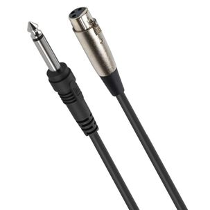 Cable De Audio Para Micrófono 6.3mm A Xlr Hembra 5m Gc170
