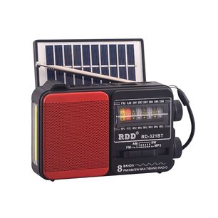 Radio Port&aacute;til Solar Amfmsw Led 5w Colores - Ps