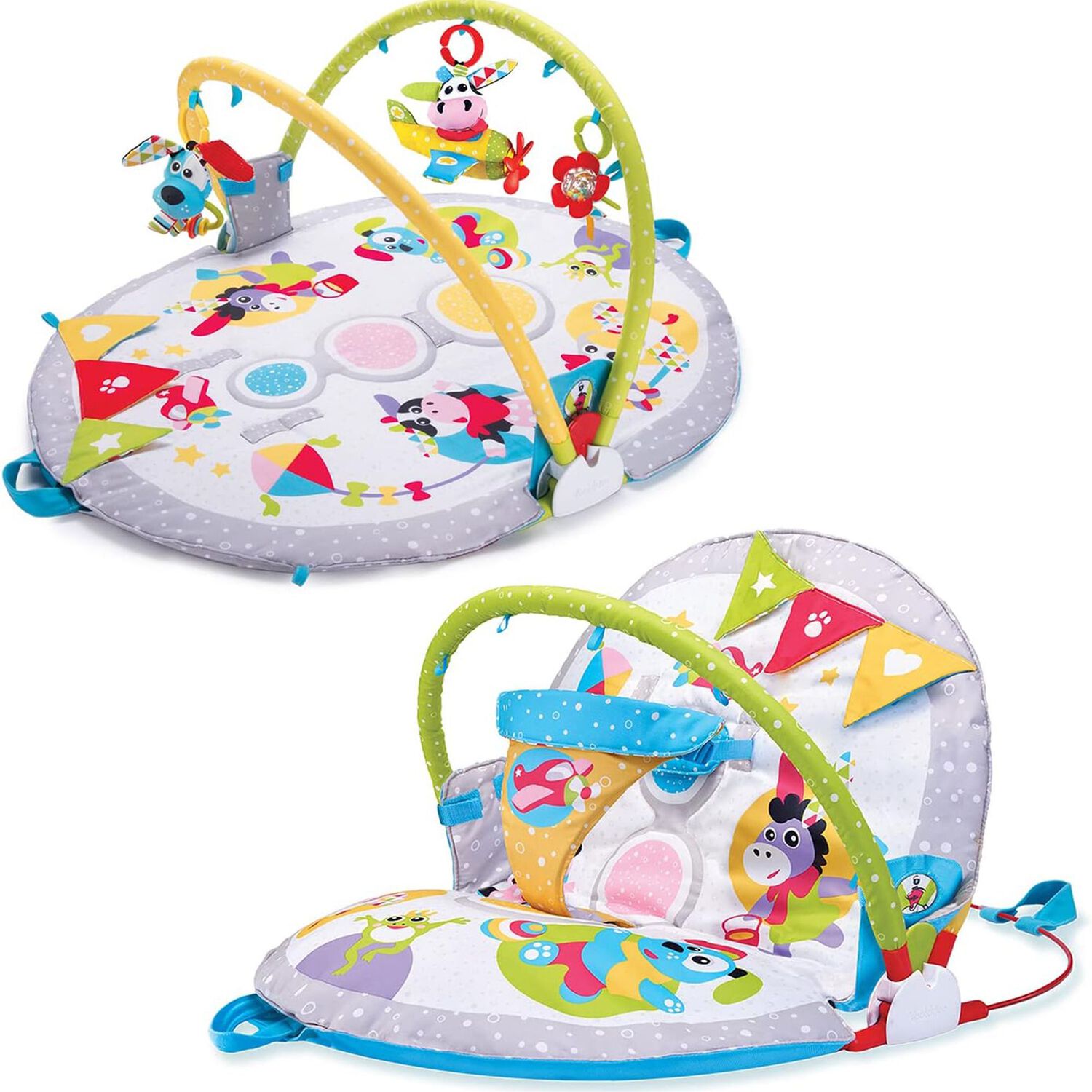 Gimnasio Interactivo Beb&eacute;s Gymotion Lay To Sit-up Play Yookidoo image number 6.0