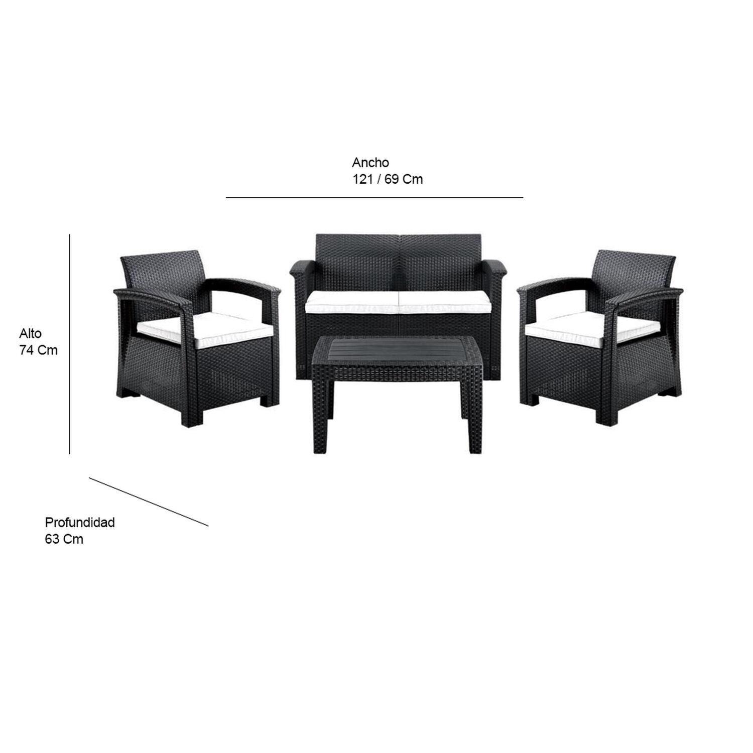 Set Muebles Para Terraza Northwest Ibiza image number 1.0