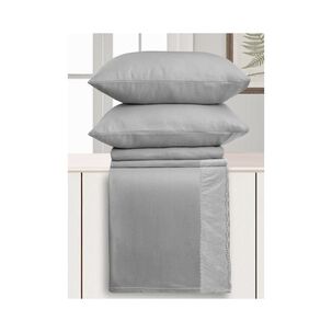 Sabana Andes Polar Broderie Gris 1.5 Plaza