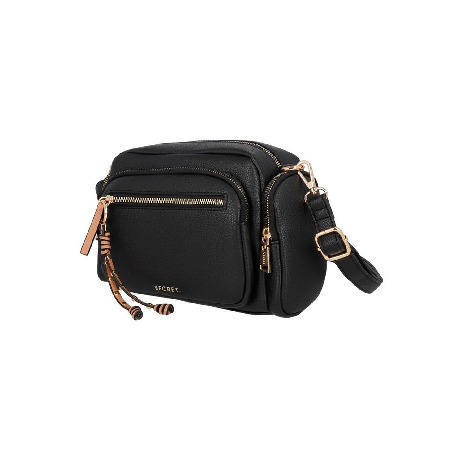 Bandolera Secret Lucca St6 M Negro image number 1.0