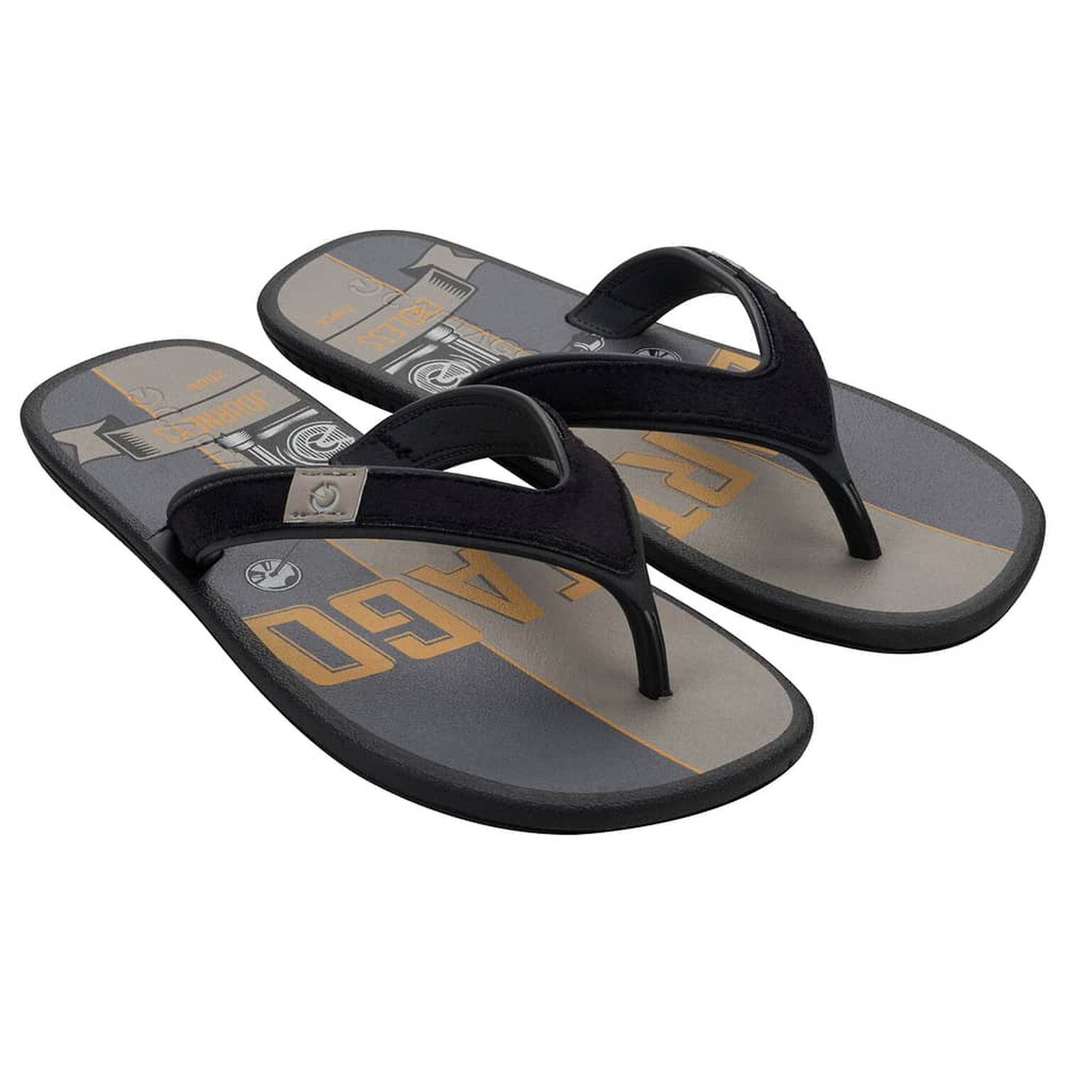 Sandalia Hombre Negro/gris Dakar Ad Cartago image number 1.0