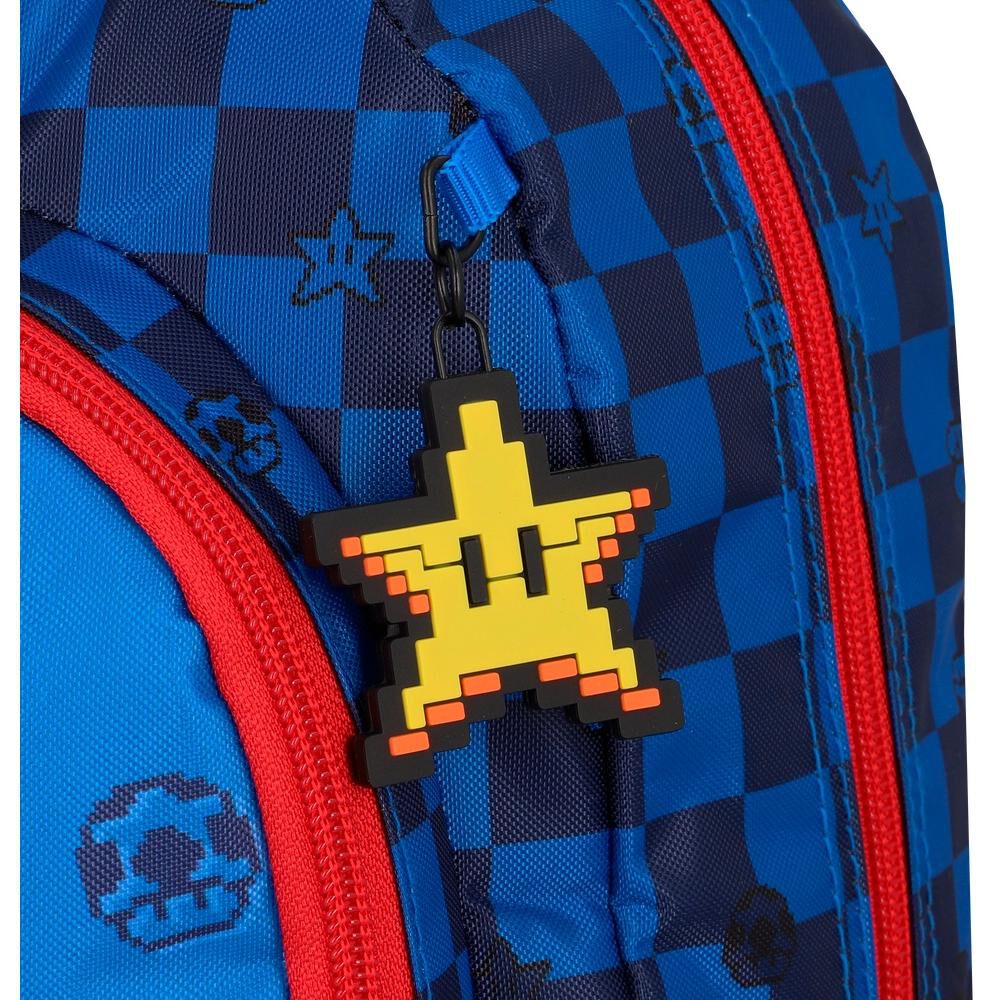 Mochila Xtrem Kinder 6xt Gamer Azul image number 6.0
