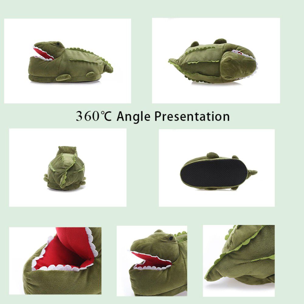 Pantuflas Divertida 3d Cocodrilo image number 1.0