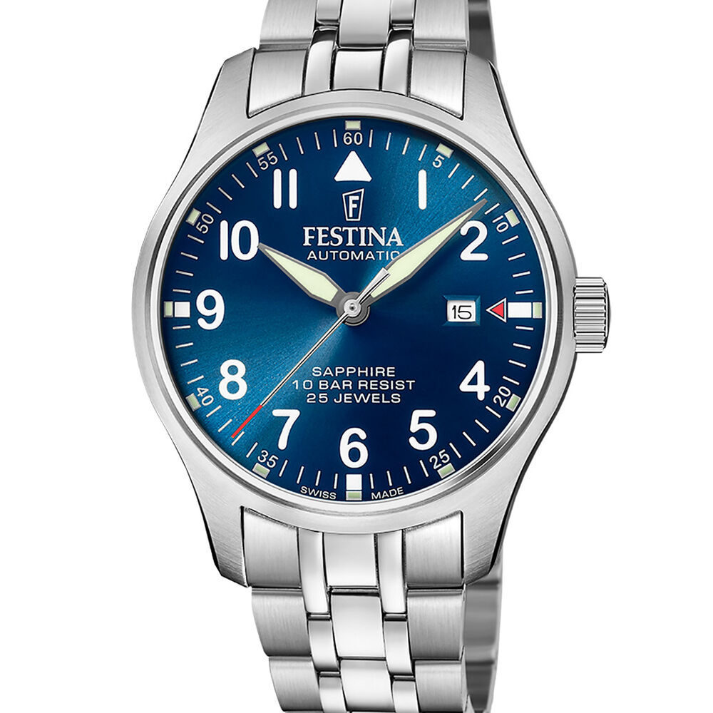 Reloj F20151/c Festina Swiss Azul Hombre Swiss Made image number 0.0