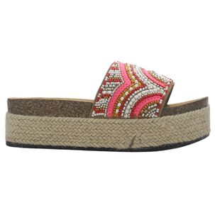 Sandalia Mujer Casual Fucsia Chalada Stork-11