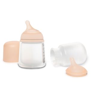 Pack Mamadera Zero.zero 180ml - Flujo Adaptable + Repuestos