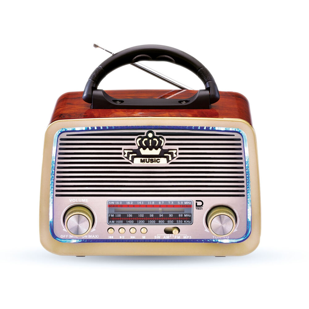 Radio Portatil 5w Fm/am/sw 3 Bandas Con Bluetooth image number 1.0