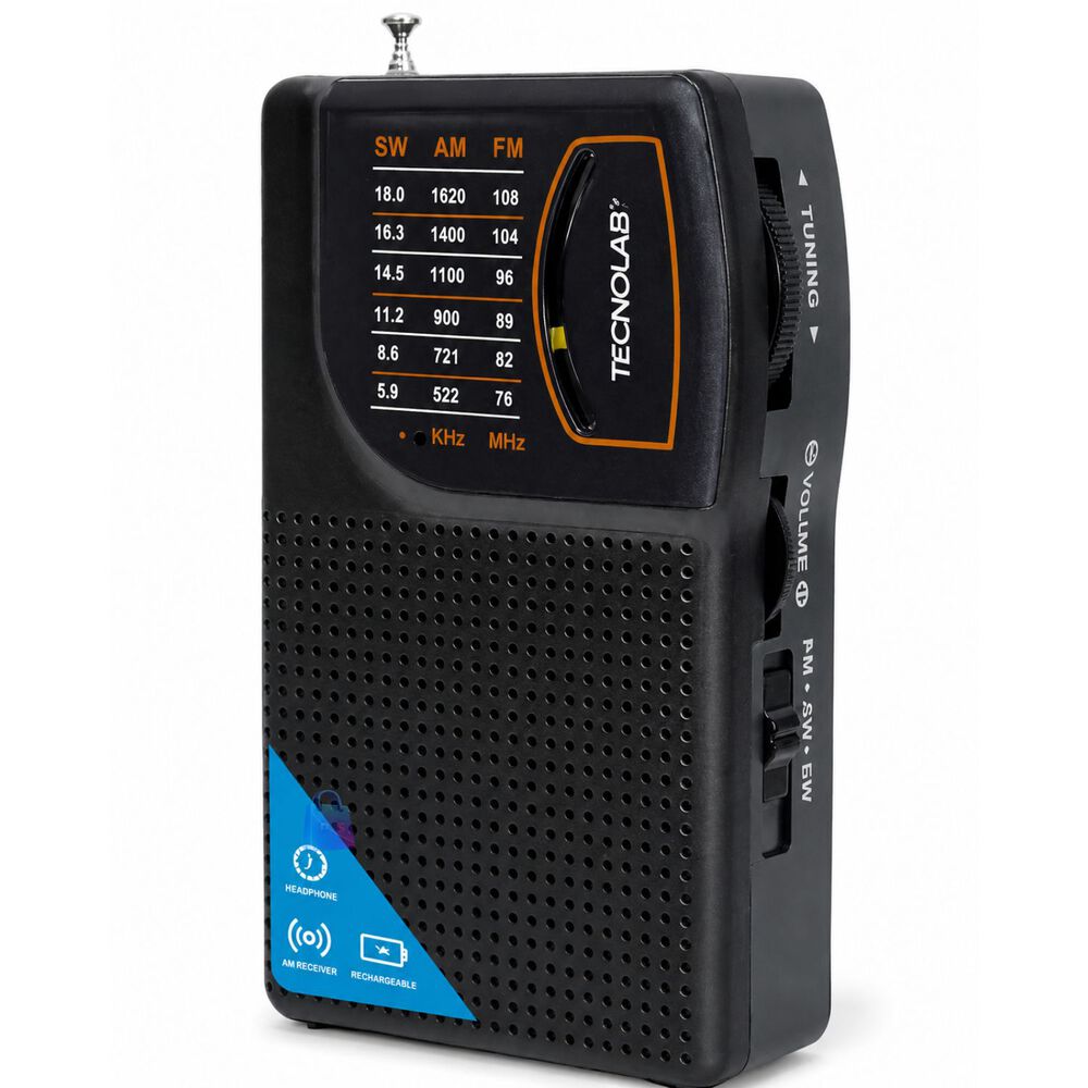 Radio Port&aacute;til Fm Recargable Usb-c Mini De Bolsillo - Ps image number 1.0