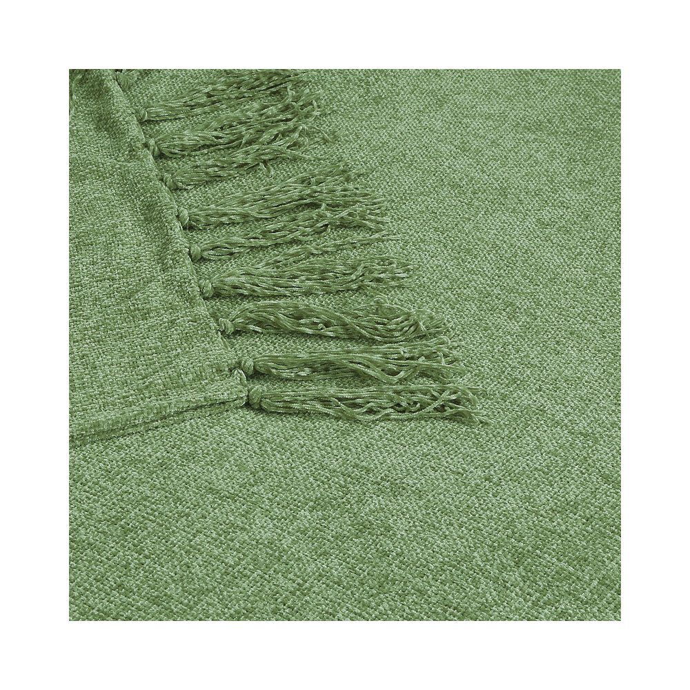 Manta Andes Lisa 125x150 Verde image number 2.0