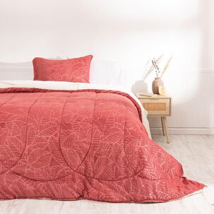 Plumon Coral Emboss 1.5 Plazas Cereza