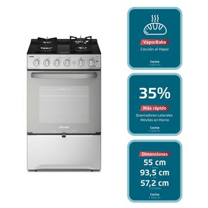 Cocina Fensa 4 Platos Experience Con Vaporbake F 3000 Rt