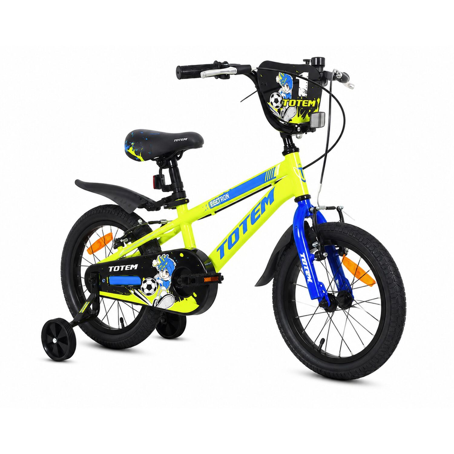 Bicicleta Totem Infantil Aro 16 Electron Color Amarillo image number 1.0