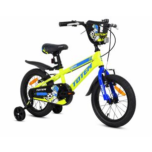 Bicicleta Totem Infantil Aro 16 Electron Color Amarillo