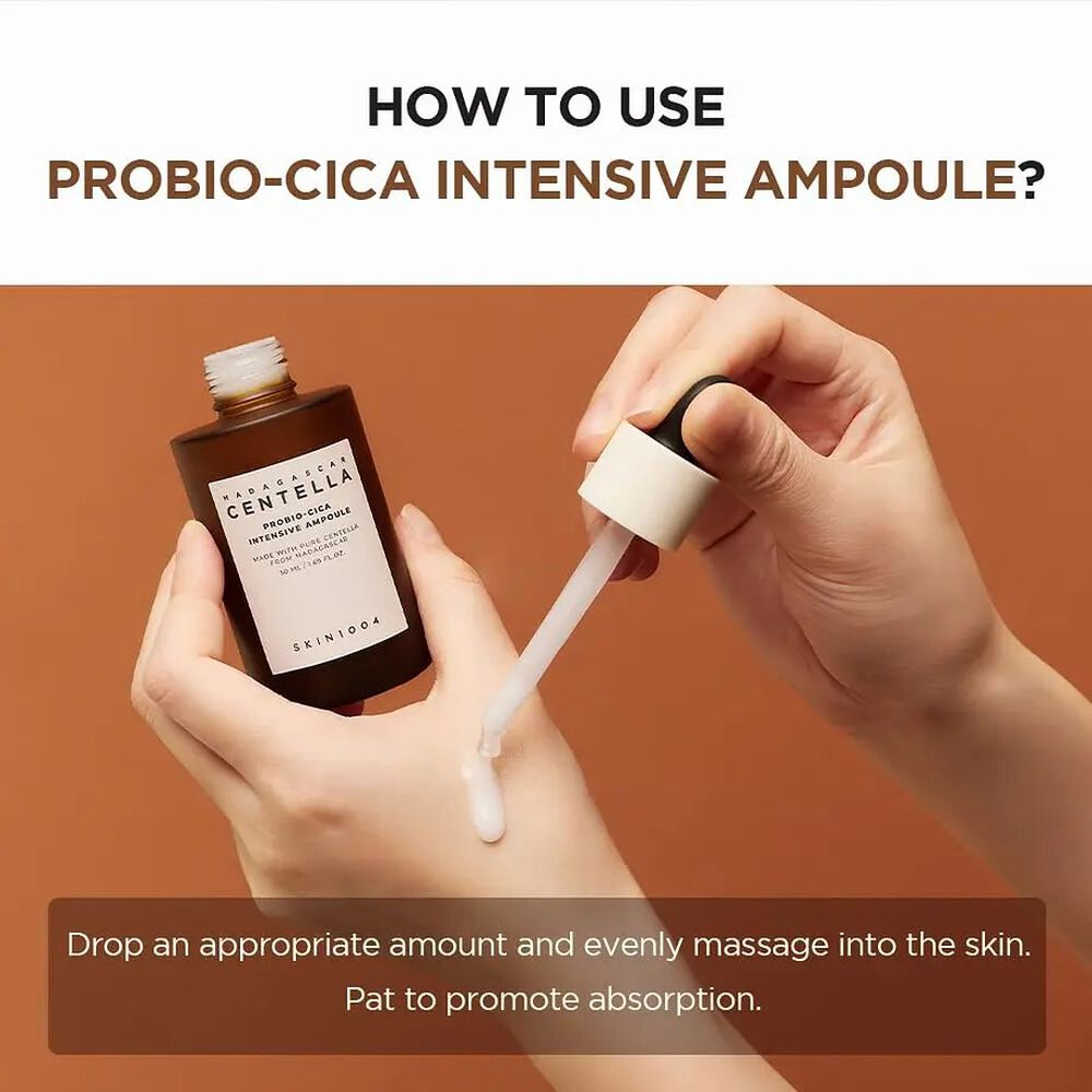 Madagascar Centella Probio-cica Intensive Ampoule (skin1004) - 30 Ml Serum Antiedad Con Probi&oacute;ticos Y Centella image number 2.0