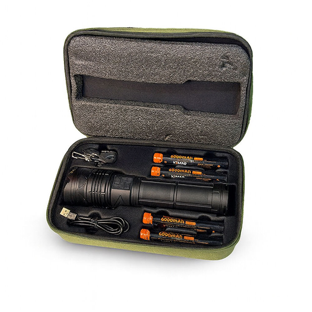 Linterna Táctica De Seguridad | 6000 Lúmenes, Recargable Y Resistente image number 4.0