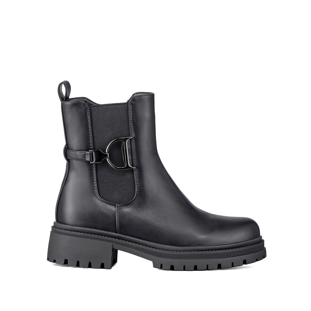 Botin Casual Mujer Eco Cuero Con Felpa Comodo Weide Zs60 image number 4.0