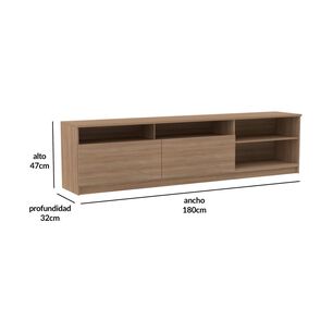 Rack Cic Rack Stanford 2 Repisas / 2 Puertas