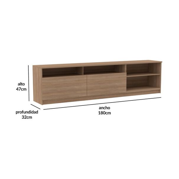 Rack Cic Rack Stanford 2 Repisas / 2 Puertas