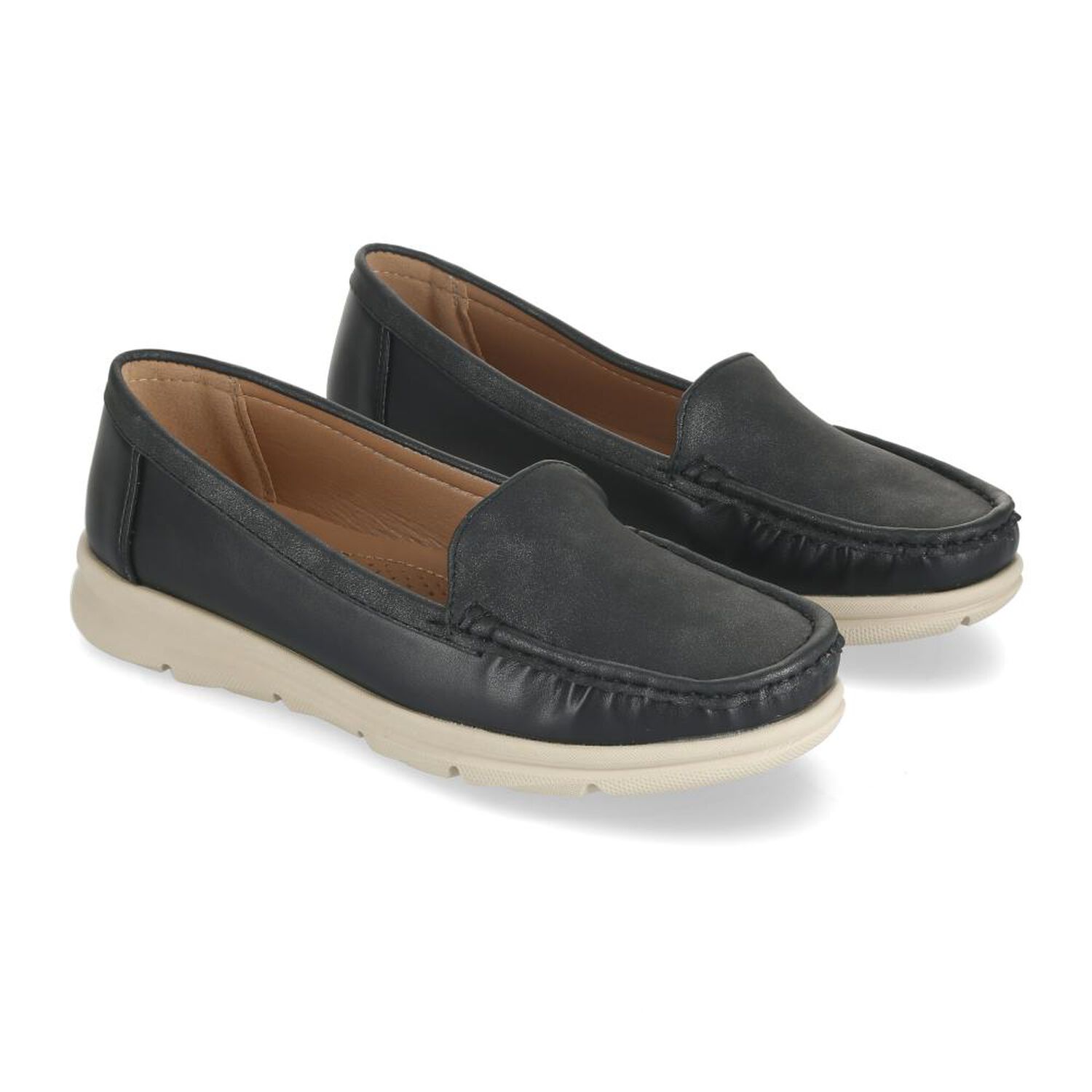Mocas&iacute;n Mujer Sormani Negro image number 1.0
