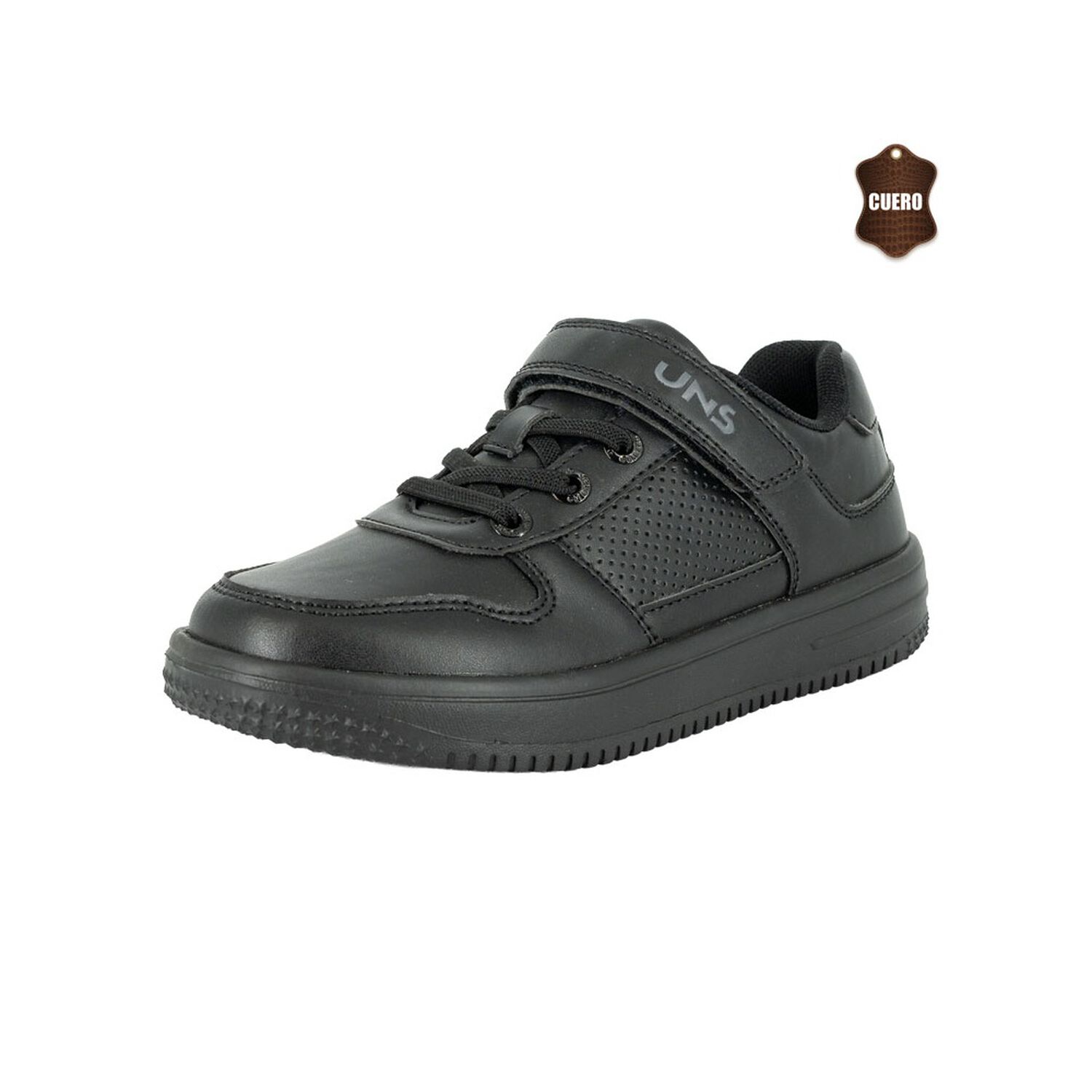 Zapatilla Escolar Nico Negro Uns image number 0.0