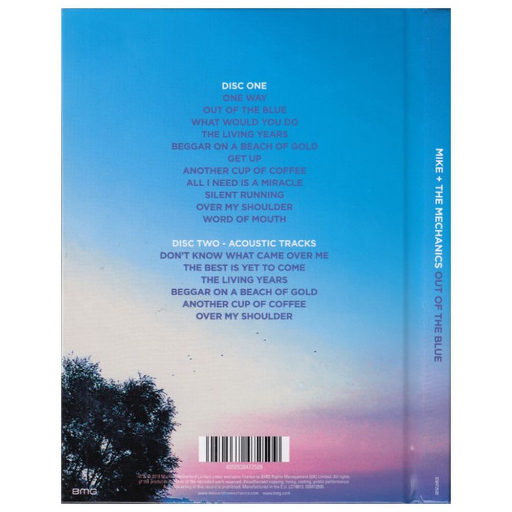 Mike + The Mechanics - Out Of The Blue: Best Of (2cd) (ltd Edition) | Cd image number 1.0