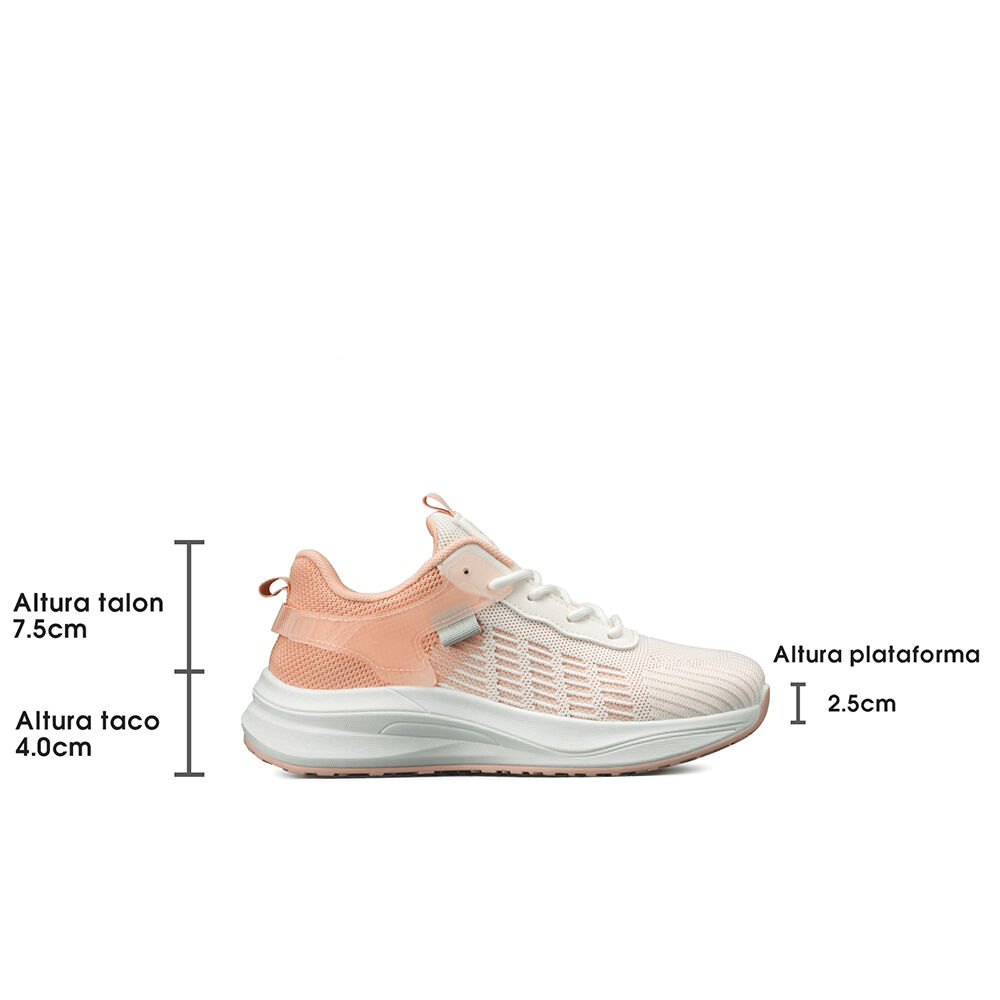 Zapatilla Urbana Deportiva Soft Malla Mujer Weide Xjh66 image number 6.0